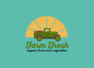Vector Farm Logo Design