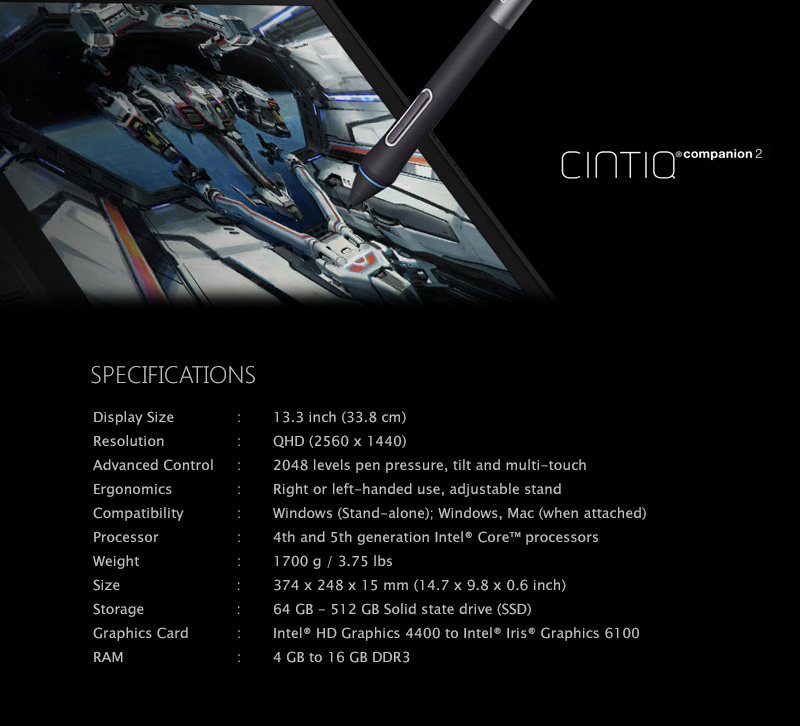 Cintiq Companion 2