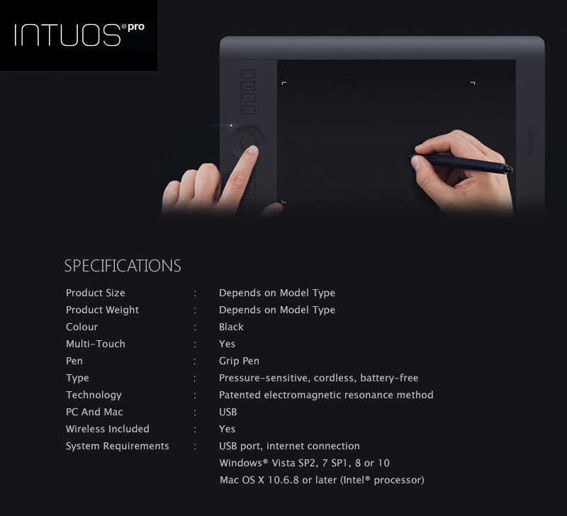 Wacom Intuos Pro Wacom Intuos Pro