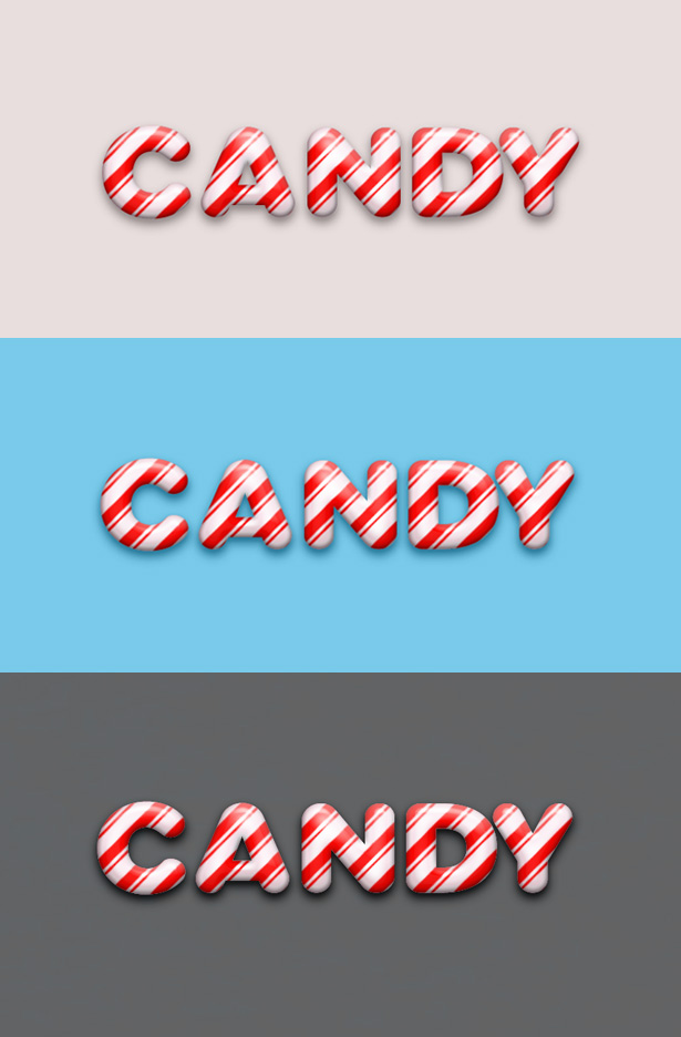 Candy Text Effect