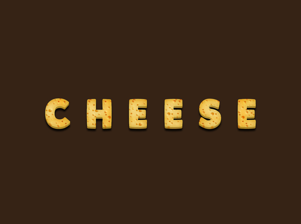 Cheese Text Effect