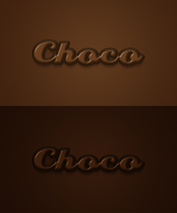 Chocolate Text Effect