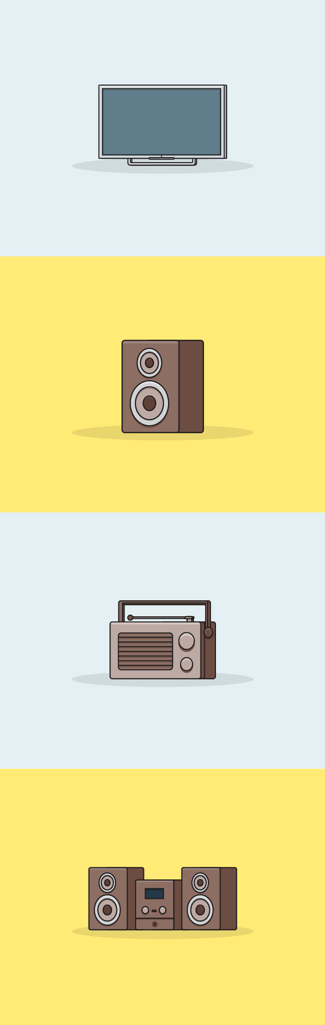 Electronic Vector Illustrations