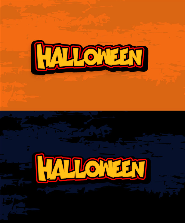Halloween Text Effect