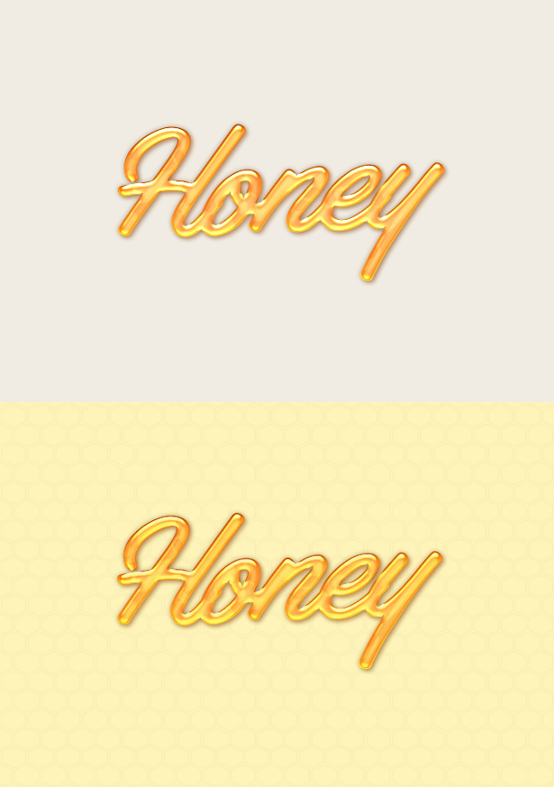 Honey Text Effect