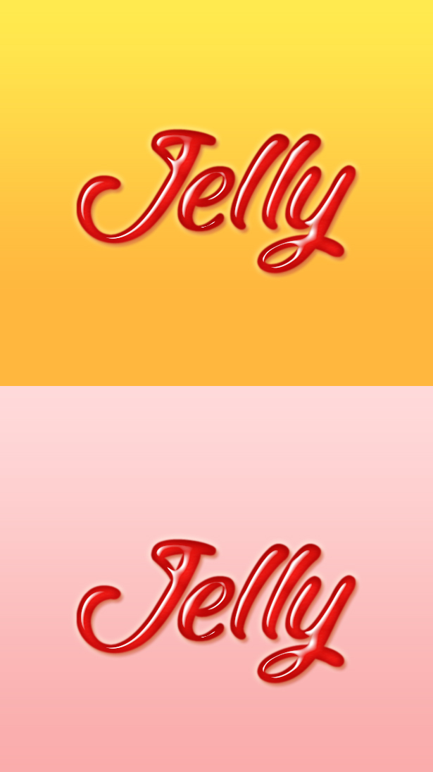 Jelly Psd Text Effect