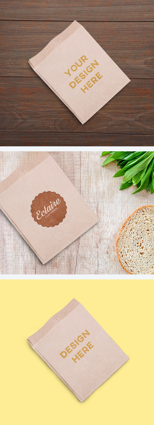 Paper Bag PSD Free Mockup