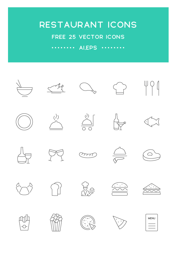 Restaurant Icons