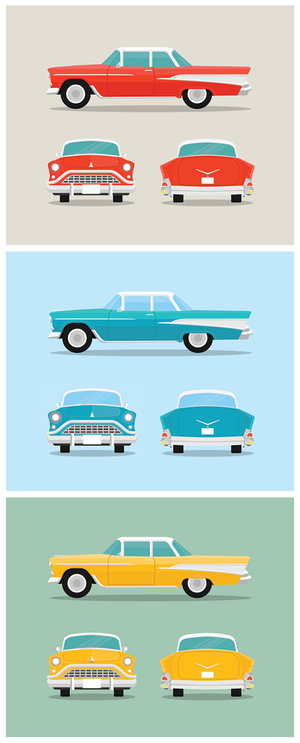 Free Vector Vintage Car