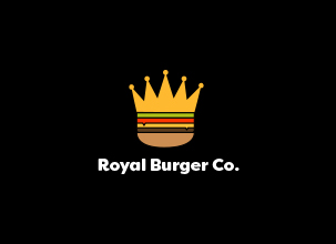 Vector Burger Logo Design