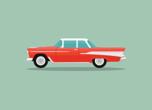 Free Vector Vintage Car