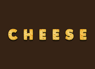 Cheese Text Effect