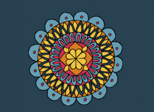 Hand Drawn Mandala Illustration