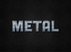 Metal Psd Text Effect