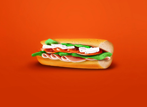 Free Vector Sandwich Illustration