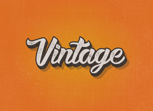 Vintage Text Effect