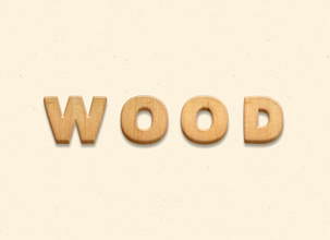 Wood Psd Text Effect