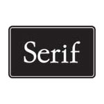 serif